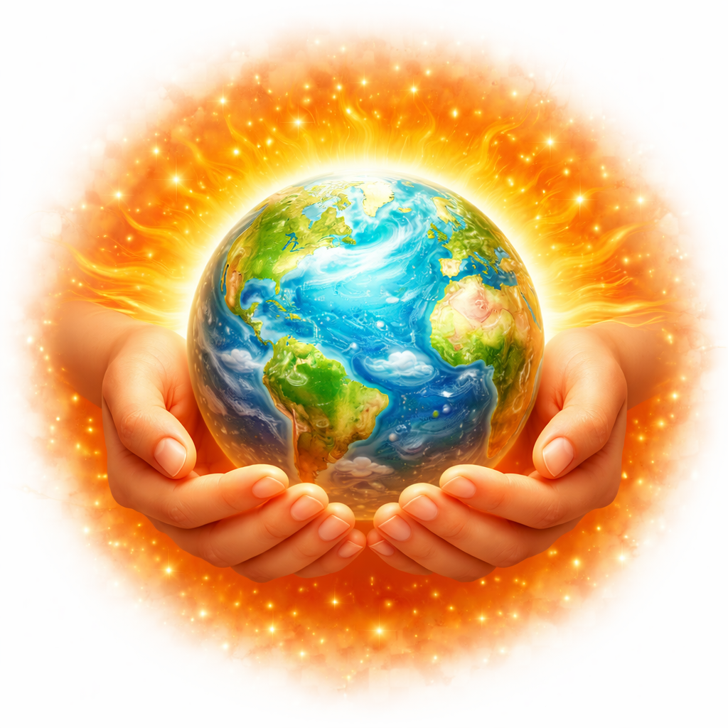 Erdball – getragen sein